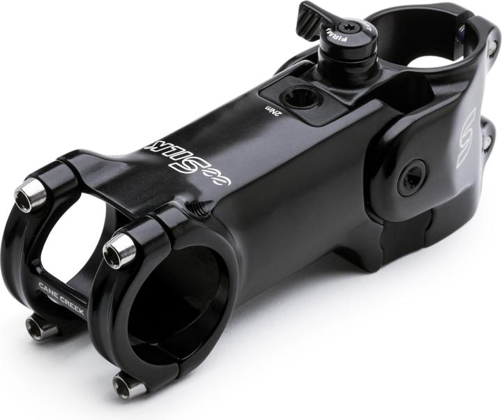 Cane Creek eeSilk stem, 31.8mm, 80mm, -6°, 20mm, without CS lever black (80 mm, 31.80 mm)