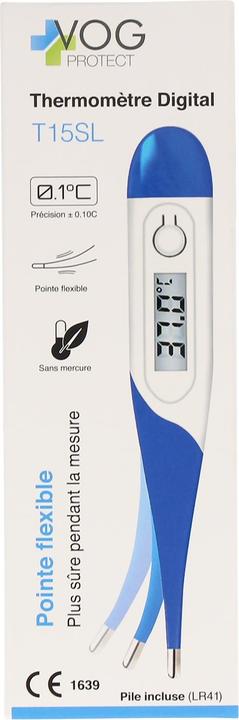 Actual product image Vog Protect Flexible digital thermometer