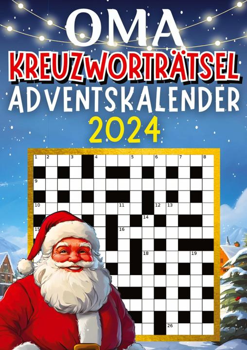 Produktbild Verlag:Oma Kreuzworträtsel Adventskalen