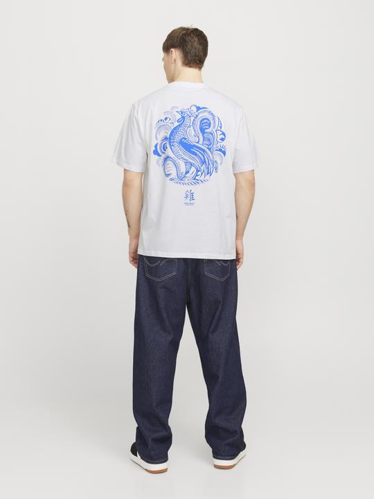 Produktbild Jack & Jones Jorsnake Tee Ss Crew Neck Tg Ln (L)