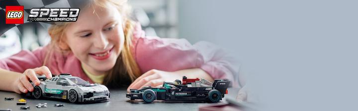 Produktbild LEGO Mercedes-AMG F1 W12 E Performance & Mercedes-AMG Project One (76909, LEGO Speed Champions)