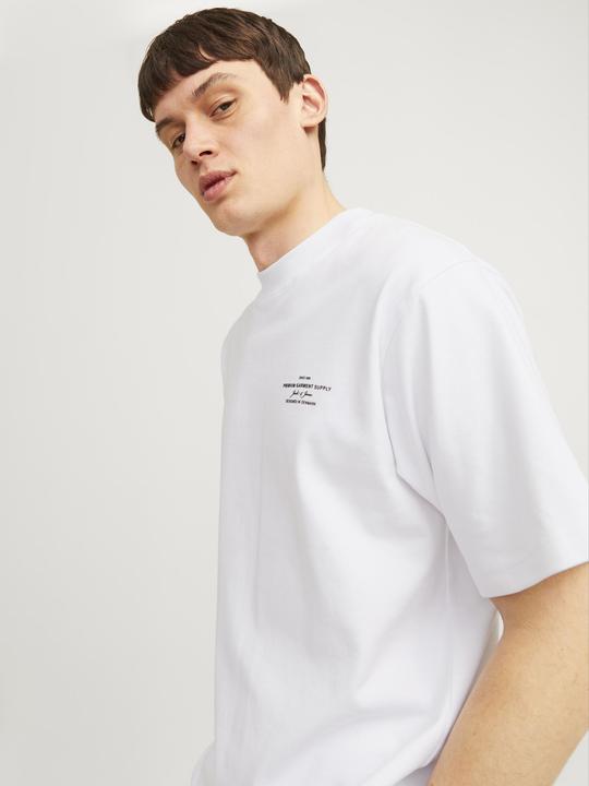 Actual product image Jack & Jones Jprblachad Branding Ss Crew Neck Tee Sn (S)