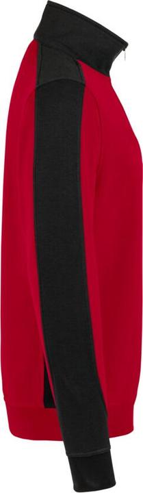 Produktbild Hakro Zip-Sweatshirt Contrast Performance rot/anthr. 5XL (5XL)