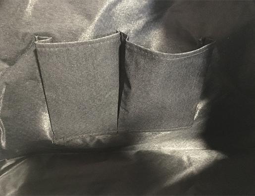 Image du produit Bekos Upcycling - Sac à dos de coursier fabriqué à partir de sacs d'aliments pour poissons recyclés bleu (40 l)