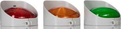Produktbild Rs Pro LED LED Ampel Signalleuchte 3-stufig Linse Gelb, Grün, Rot LED Orange, Grün, Rot + Dauer 342m
