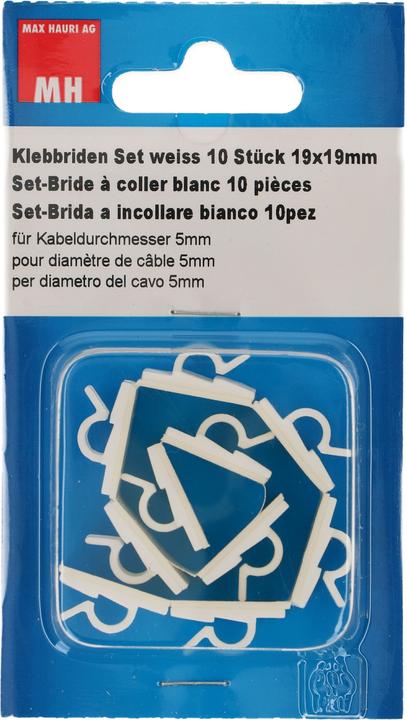 Label énergétique Max Hauri Kit de brides adhésives