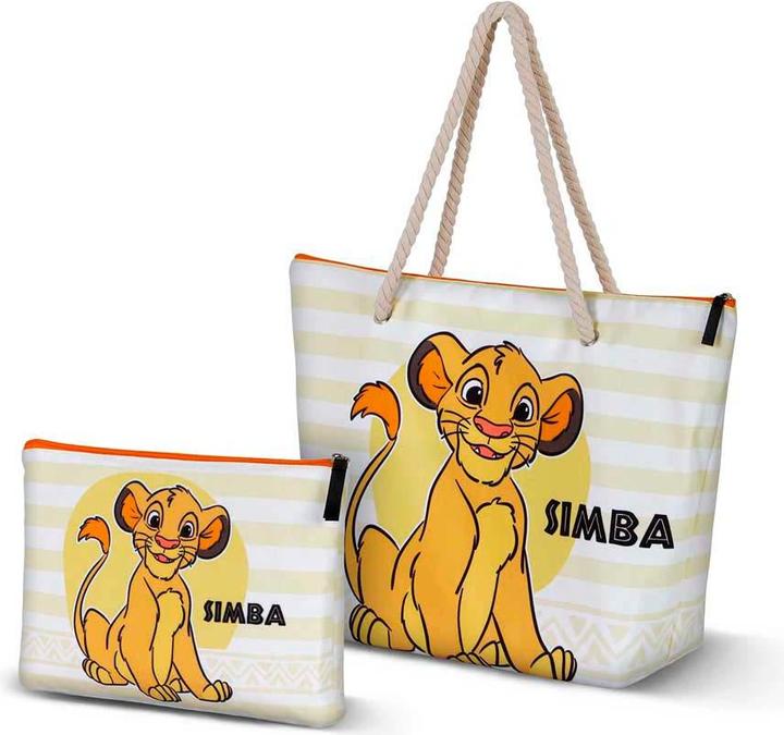 Produktbild Karactermania LE ROI LION - Coucher de soleil - Sac de Plage '52x37x17cm'