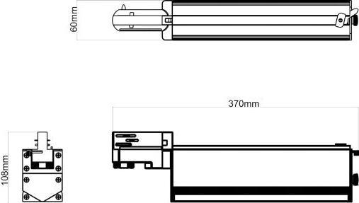 Actual product image Synergy 21 LED track series for track VLD series 30W, 30°, nw, CRI>90 black
