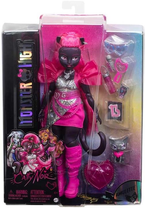 Monster High Poupée étudiante Catty