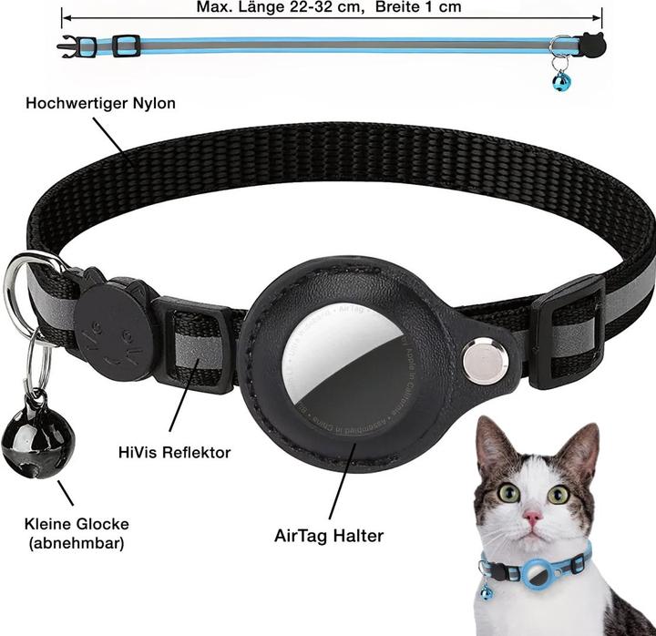 Immagine prodotto X-Tac AirTag Halsband (Taglia unica, Cane, Gatto, Generale)