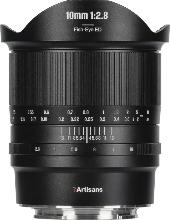 Actual product image 7artisans 10mm F2.8 Nikon (Z Mount) mark ii
