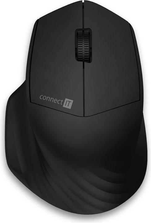 Actual product image Connect IT Triple SmartSwitch bezdrátová pelė, 2.4 GHz & Bluetooth 5.0, juoda (Wireless)
