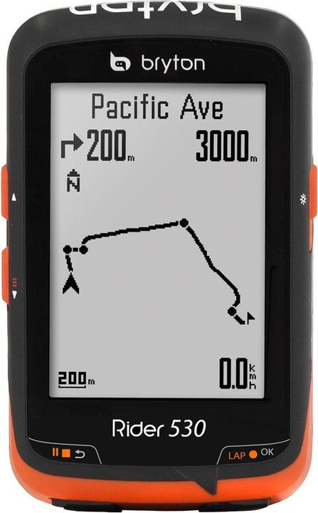 Produktbild Bryton Rider 530 T GPS Fahrradcomputer+Herzfrequenz+Trittfrequenz