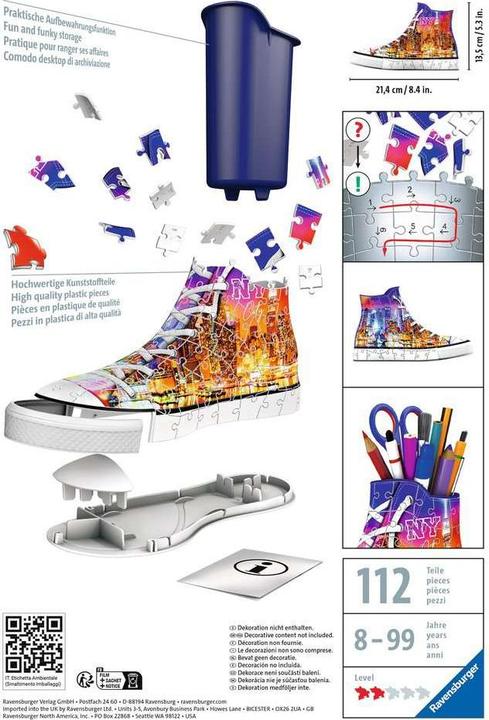 Produktbild Ravensburger Sneaker Skyline (108 Teile)