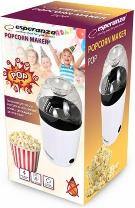 Actual product image Esperanza EKP006 Popcorn machine
