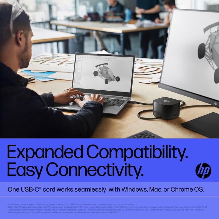Produktbild HP Thunderbolt G4 Dock (Thunderbolt, 2 Ports)