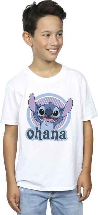 Immagine prodotto Disney Lilo And Stitch Ohana Circle Maglietta Ragazzi (152, 158)