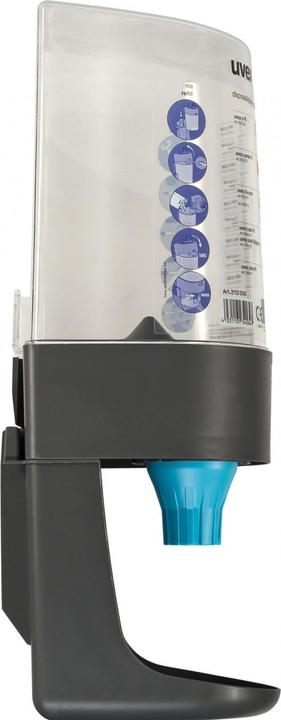 Actual product image Uvex Safety Hearing protection plugs wall dispenser empty one 2 click (1 x)