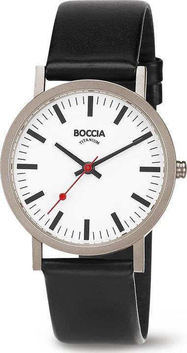 Boccia 521-03 Herrenuhr Titanium 35mm 3ATM (Analoguhr, 35 mm)