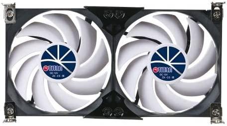 Produktbild Titan TTC-SC22(B)+ Kühlschrank-Doppellüfter