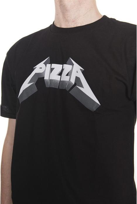 Image du produit Pizza T-shirt métal (S)