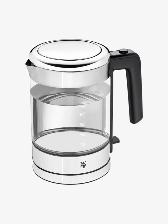 Produktbild WMF KÜCHENminis Reisewasserkocher kabellos / Glas-Wasserkocher klein 1l (1 l)