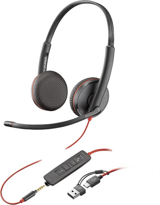 Poly Blackwire 3225 (Cable, USB-C)