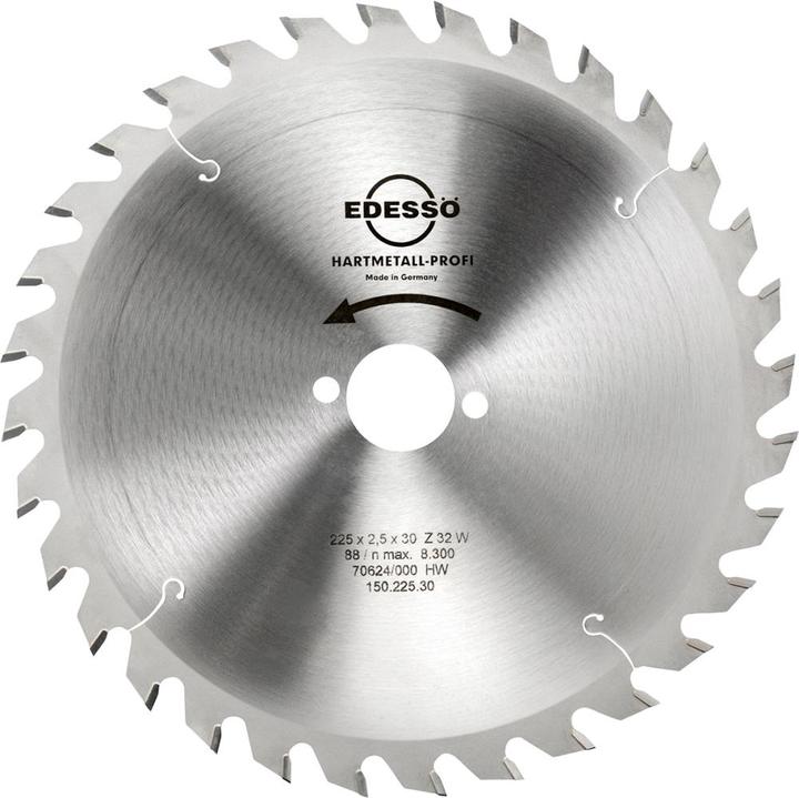 Actual product image Edessö Circular blade HW Profi 225 x 2.5 x 30 mm 32 teeth W