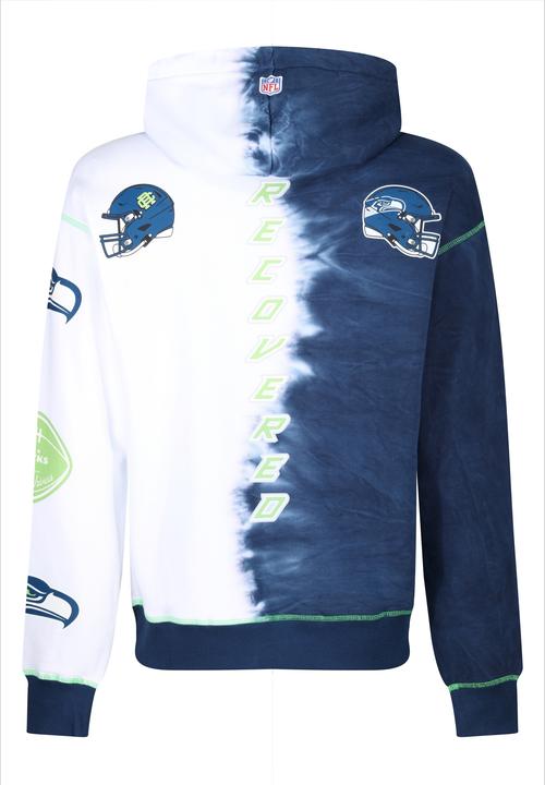 Immagine prodotto Recovered Felpa con cappuccio in pile Re:covered - INK DYE Seattle Seahawks (XL)