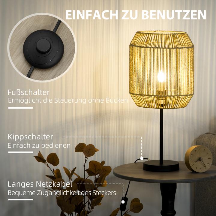 Immagine prodotto Homcom Set di lampade da terra con attacco E27 (E27)
