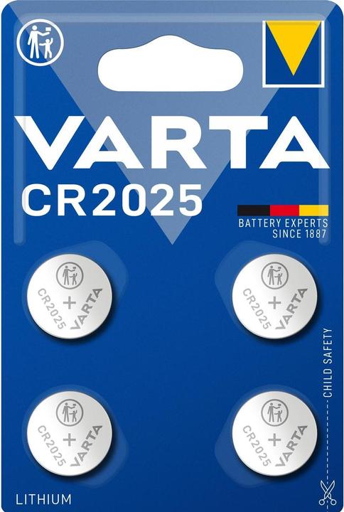 Immagine prodotto Varta CR2025 (4 pz., CR2025, 160 mAh)
