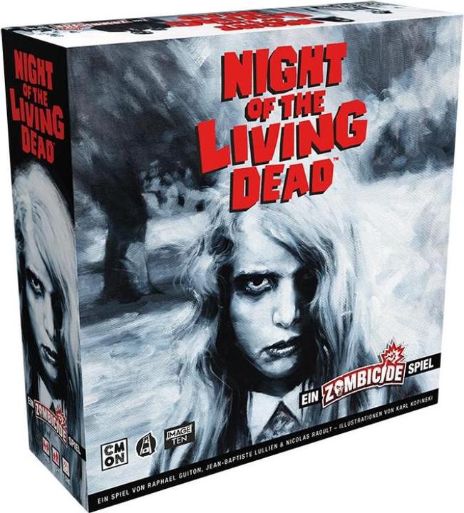 Immagine prodotto Cmon CMND1215 - Zombicide: La notte dei morti viventi, Gioco da tavolo, 1-6 giocatori, età 14+ (edizione (Tedesco)
