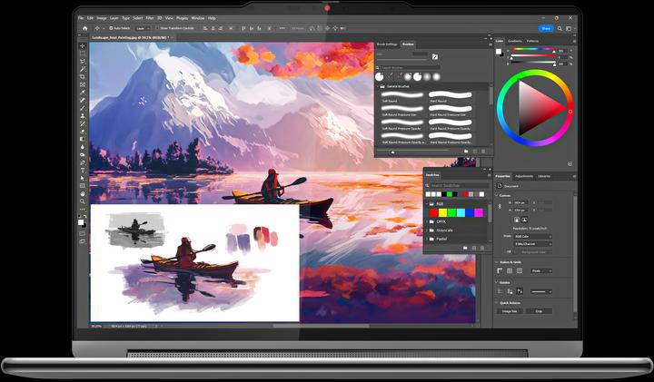 Produktbild Lenovo Yoga 9 2-in-1 (14", Intel Core Ultra 7 155H, 32 GB, 1000 GB, CH)