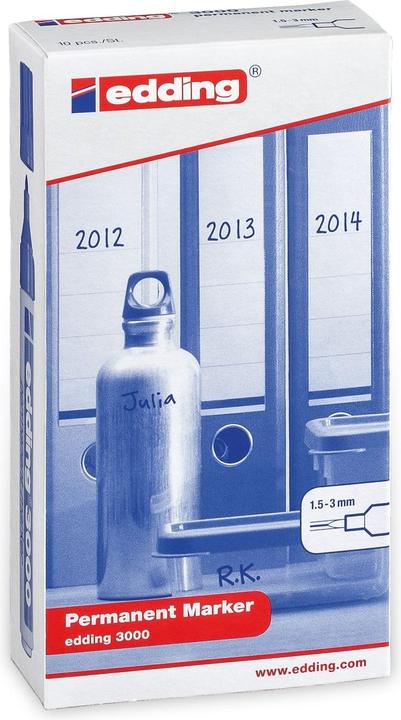 Actual product image Edding Permanent marker (Sorted, 3 mm, 1 x)