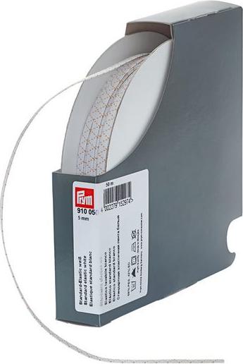 Immagine prodotto Prym Elastico standard, bianco 10 mm, cassetta 25 m