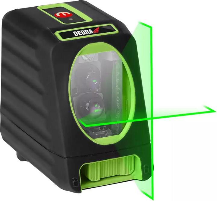 Produktbild Dedra Cross line laser MC0903 green 30 m (30 m)