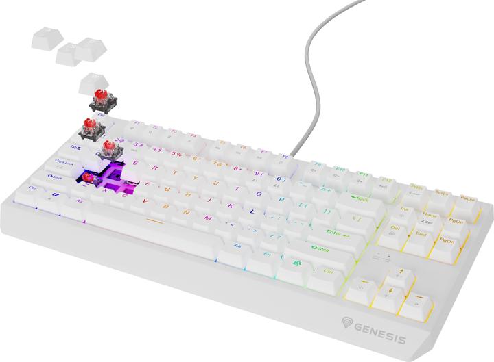 Image du produit Genesis herní mechanická klávesnice THOR 230 TKL (US, Filaire)