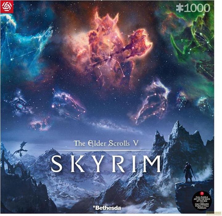 Produktbild Good Loot The Elder Scrolls V Skyrim Mass Puzzle (1000 Teile)