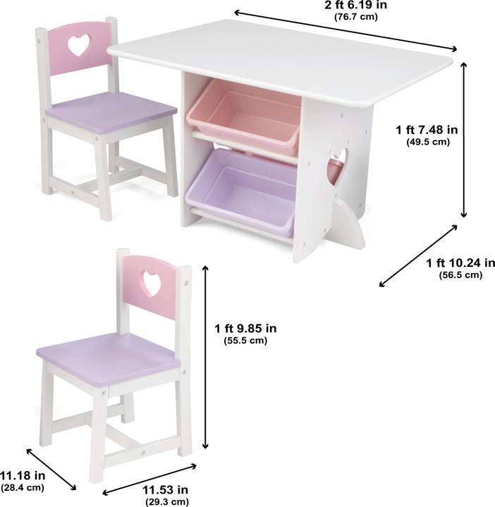 Produktbild KidKraft Herzchen (Kindersitzgruppe)