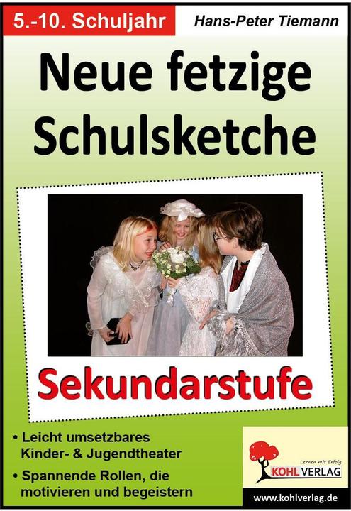 Actual product image Neue fetzige Schulsketche / Sekundarstufe (German, Hans-Peter Tiemann, 2007)