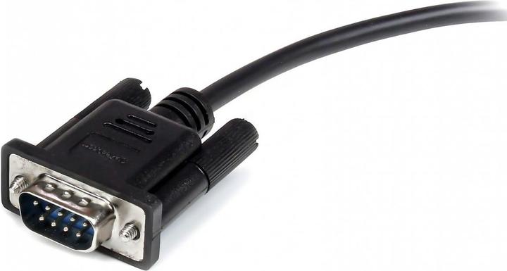 Produktbild StarTech 2m Black Db9 Serial Cable M/F (2 m, VGA)