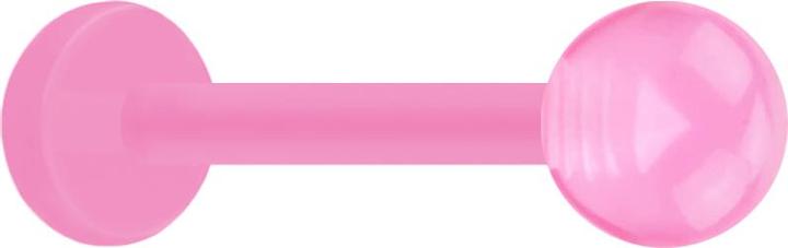 Immagine prodotto Star Piercing Micro Labret rosa con pallina rosa (senza ottone, Acrilico)