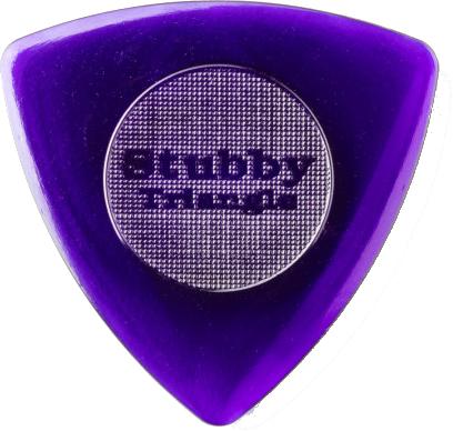 Actual product image Dunlop Stubby Triangle Dark Purple - 3.00 (12 x)
