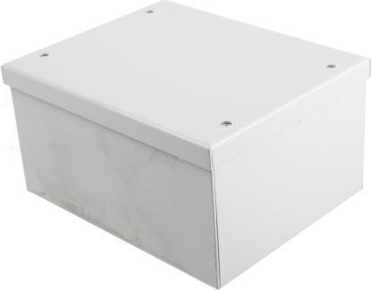 Produktbild Rs Pro Schalengehäuse, Grau, Stahl kaltgewalzt, 120 x 150 x 80mm (Gehäuse)