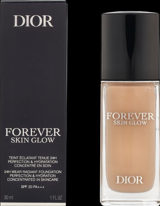 Actual product image Dior Diorskin Forever Skin Glow No 1CR (1CR Cool Rosy)