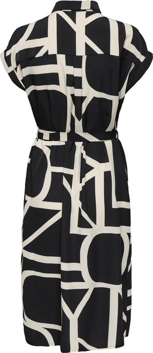 Only Bindegürtel Blusenkleid Hemdblusenkleid (36)