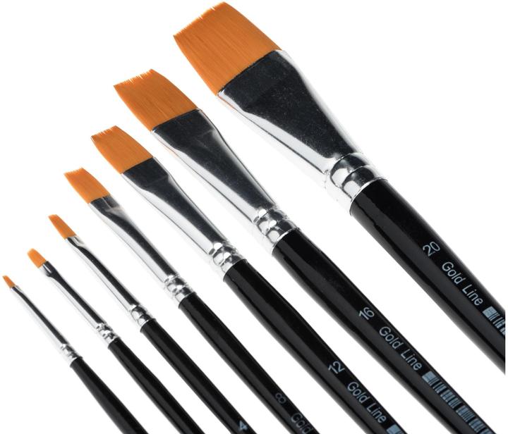 Image du produit Creativ Company Brosse à cheveux en nylon 7 tailles (24 mm)