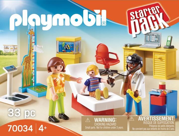 Produktbild Playmobil Beim Kinderarzt (70034, Playmobil City Life)
