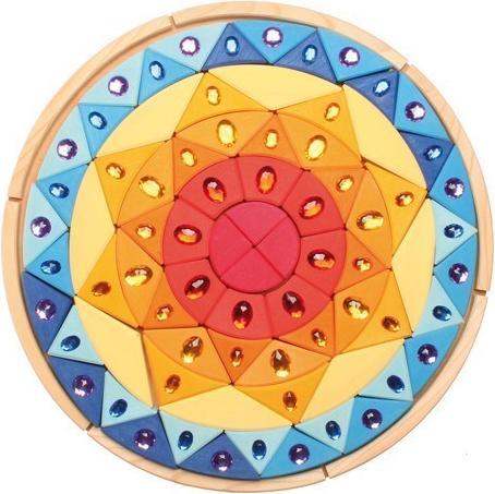Produktbild Grimm's 43084 Glitzermandala Sonne