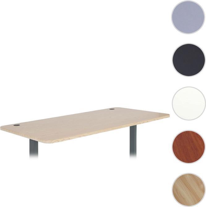 Actual product image Swisshandel24 Tabletop for desks, desk top, 160x80cm light brown (160 x 80 cm)